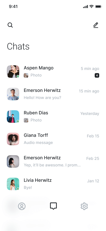 Скриншот приложения